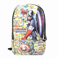 Captain America Iron Man Deadpool Backpack Spider Man Star Wars High-Capacity Relaxation Bag Men and Women Small Backpack