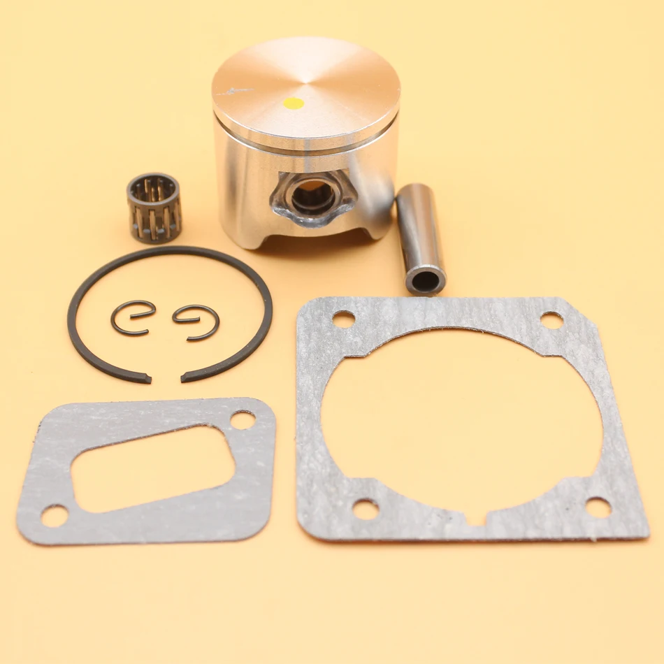 44mm Piston Needle Bearing Cylinder Muffler Gasket Kit For HUSQVARNA