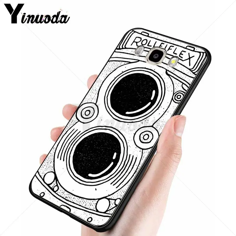classic retro Black silver vintage camera Design