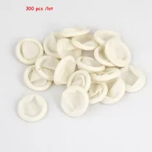 Расширитель для бровей перчатки практичные одноразовые антистатический резиновый латексные напальчники Выкл наращивание ресниц Accessories300 шт./партия