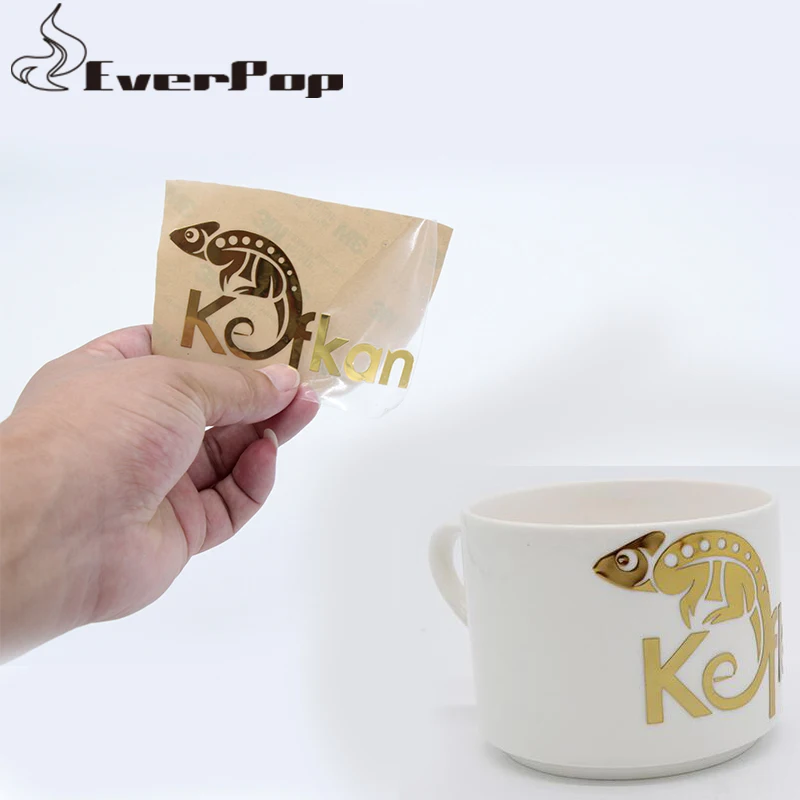 

Custom Metal Stickers Logo Brand Name Bags Electronic Cups Products Embossed Adhesive Engrave Metallic Labels Sticker