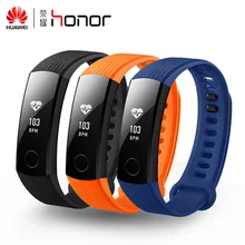 Original Huawei Honor Band 3 Smart Wristband Bracelet Heart Rate Monitor Fitness Tracker 50m Swim Waterproof OLED Bluetooth Band