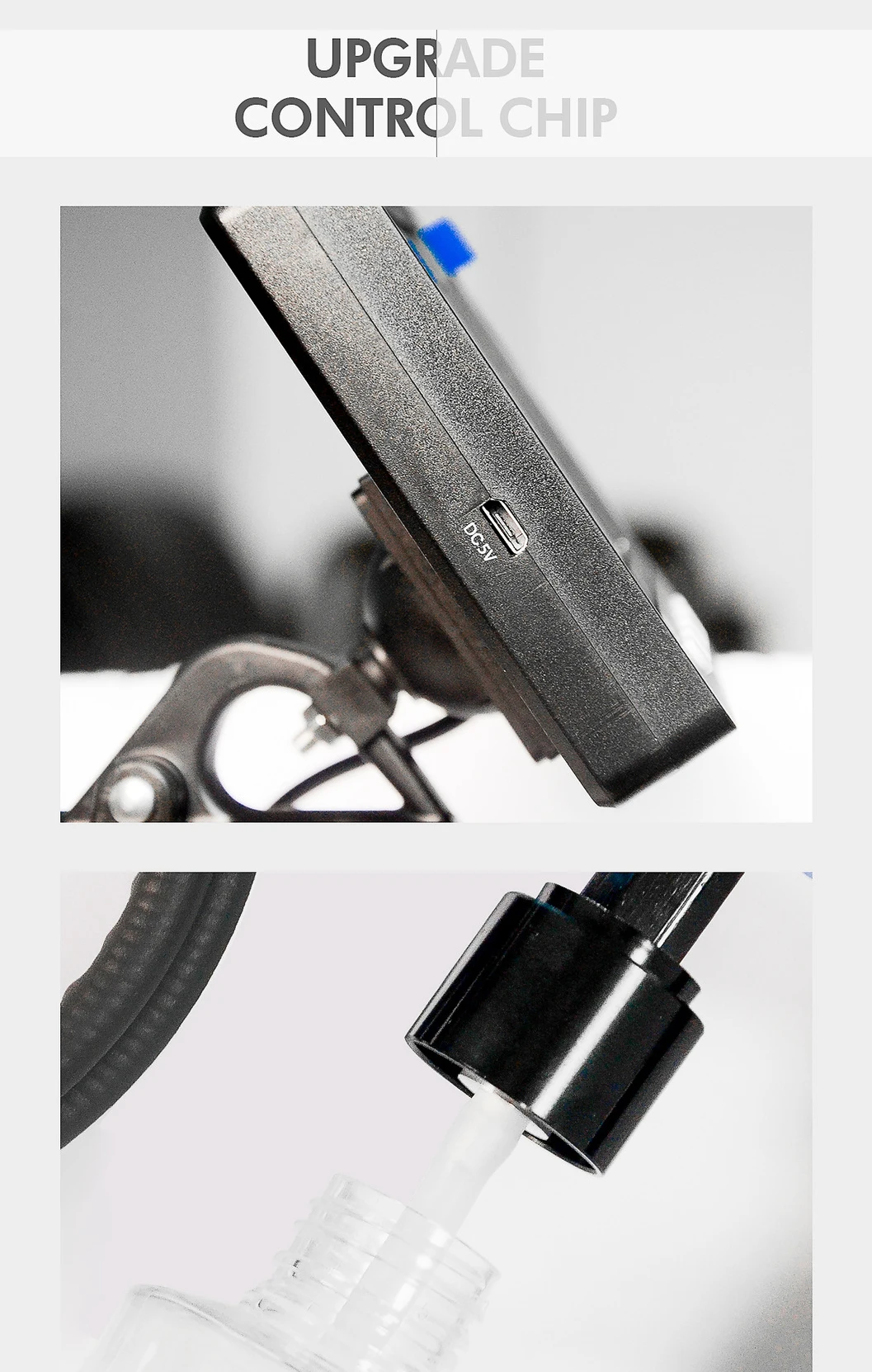 Inskam автомобильный пистолет для визуальной очистки воздуха 4," ЖК-экран кондиционер труба эндоскоп автомобиля визуально чистый пистолет IP68 1500mA