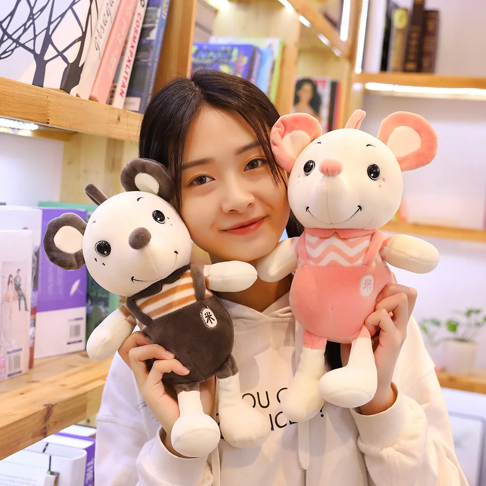 

35-60cm Cute Mouse Plush Toy Soft Stuffed Kawaii Animal Doll Pillow for Children Kids Baby Girls Lovely Birthday Gift Room Decor