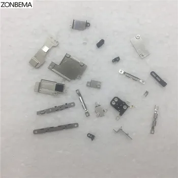 

ZONBEMA 50sets/lot Inner Accessories for iPhone 6S 4.7" Inside Small Metal Parts Holder Bracket Shield Plate Set Kit 50 sets