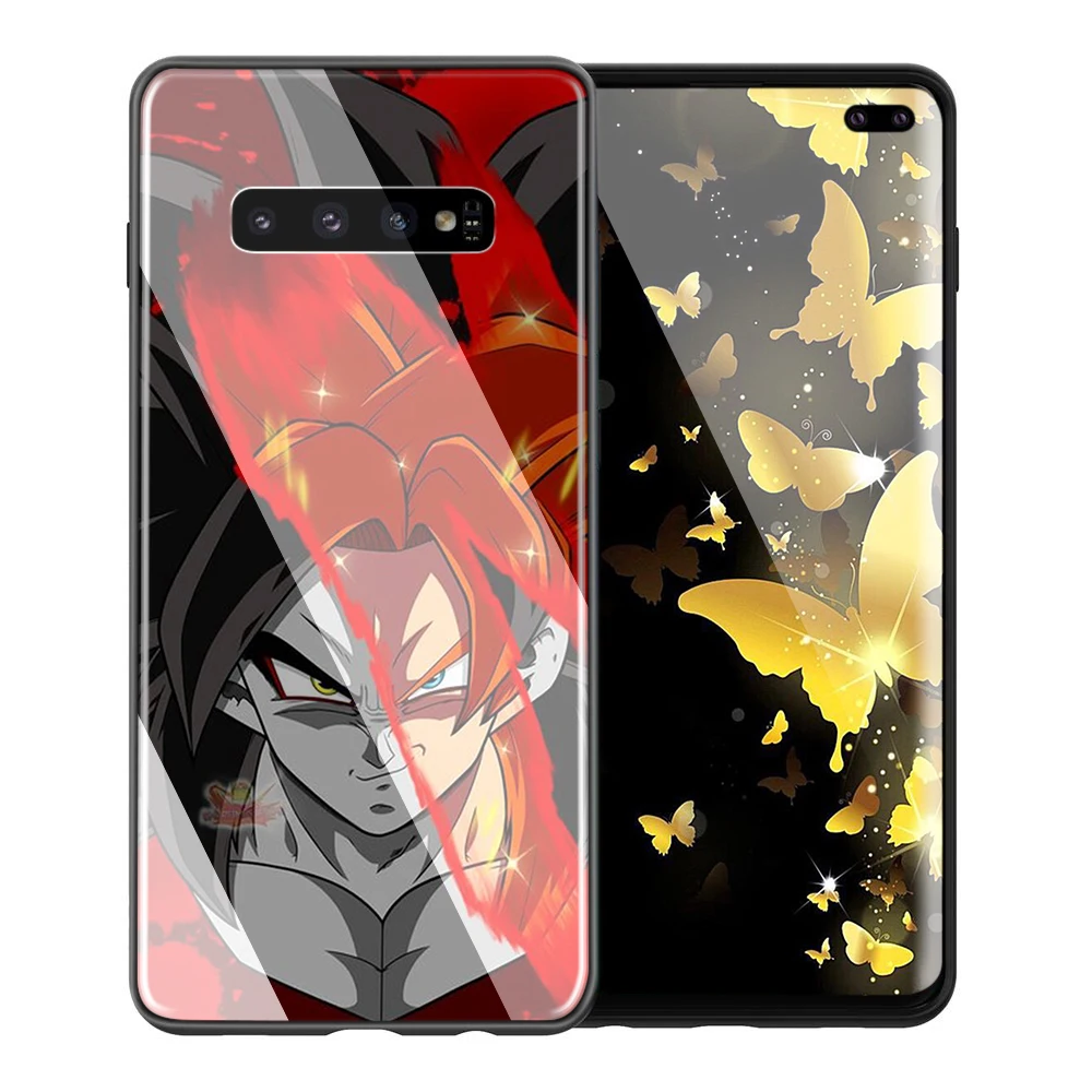 Lavaza Dragon Ball Z DBZ Goku Стекло чехол из термопластичного полиуретана для Samsung Note 8 9 S7 S8 S9 S10 A10 A20 A30 A40 A50 A60 A70 Edge Plus - Цвет: TG3