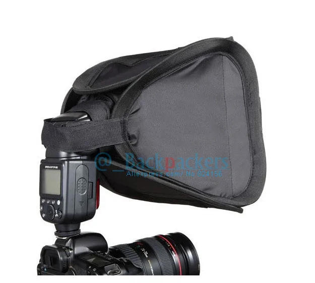 

5PCS Universal Camera Flash Diffuser 23 x 23cm Soft Box softbox for Flash Light 430ex 580ex sb600 sb800 sb900