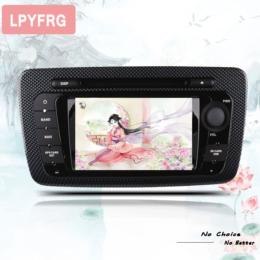 Clearance 2 Din 4+32G Android 9.0 Car DVD Player For Seat Ibiza 2009 2010 2011 2012 2013 with GPS Navigation Radio Steering Wheel Control 4