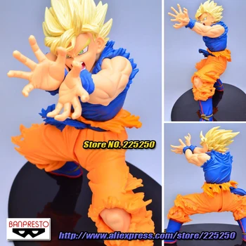 

Japan Anime DRAGONBALL Dragon Ball Z Original BANPRESTO SCultures Zoukei Tenkaichi Budoukai 4 Figure - Super Saiyan Son Gokou