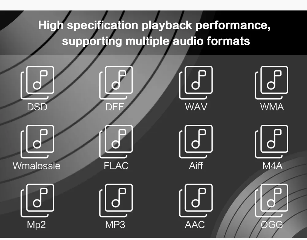 SMSL DP3 Hi-Fi Bluetooth музыкальный плеер с балансным усилителем для наушников, выход с поддержкой родного DSD256 Apt-X 2,4G/5G Wifi AMP