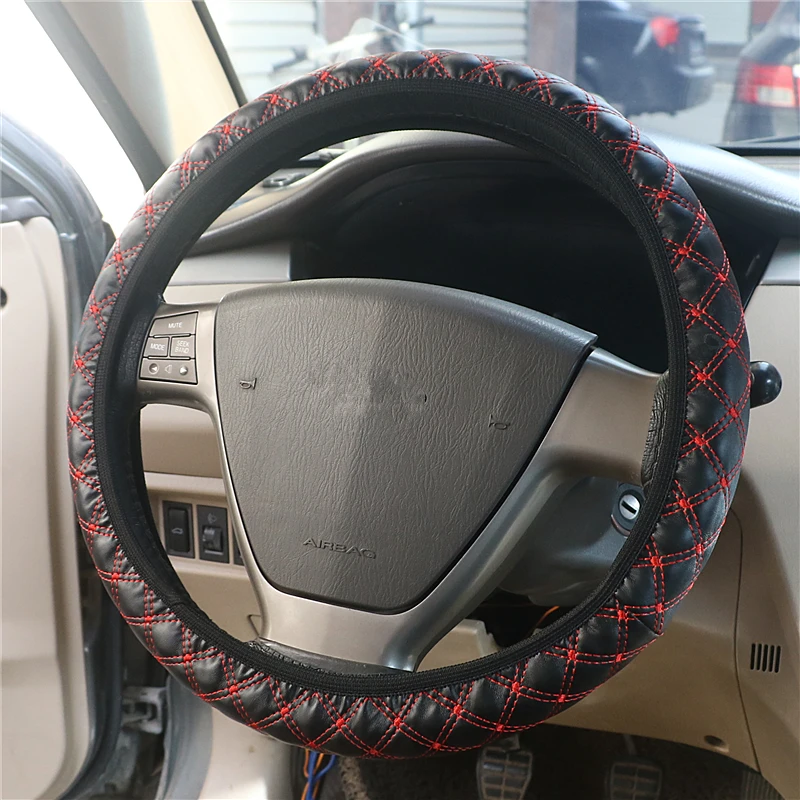 QFHETJIE Fur Wheel Cover Free Shipping Plush Car Steering Wheel Cover Hubs Black White And Black Red Steering Cover QFHETJIE Fur Wheel Cover Free Shipping Plush Car Steering Wheel Cover Hubs Black White And Black Red Steering Cover