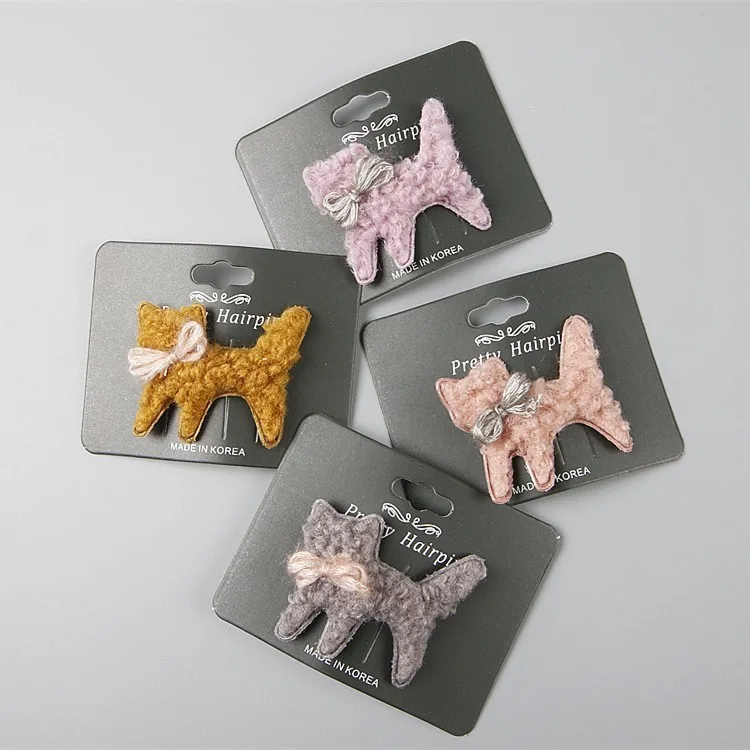 

1PCS New Lovely Kitten Girls Hair Accessories Kids Hairpins Children Headwear Baby Clip Headdress Princess BB Clips