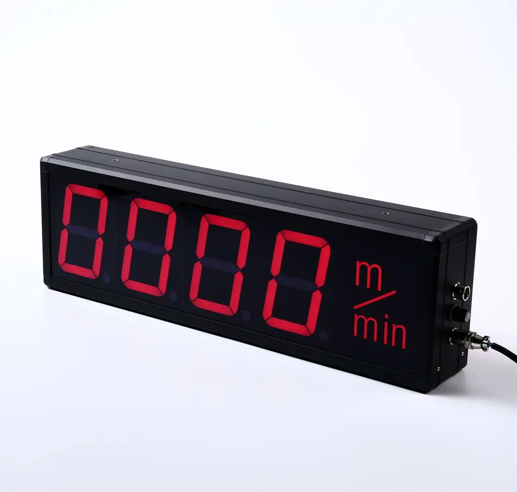 

Large Screen 4 Inch LED Display Counter Meter Speed Line Speed Meter Temperature Control JDMS Can Be Customized