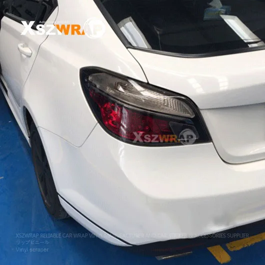 0.3x 9 м/рулон света черная автомобильная лампа пленка 3 слоя фар Задний фонарь
