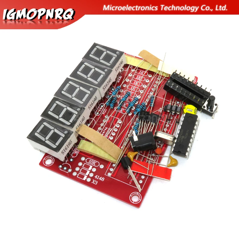 1 лот DIY наборы RF Гц 50 МГц кристаллический осциллятор счетчик частоты цифровой
