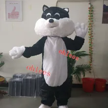 Ohlees прекрасный кот маскарадный костюм настроить День рождения Косплей игрушка в подарок голова животного Хэллоуин костюм талисмана