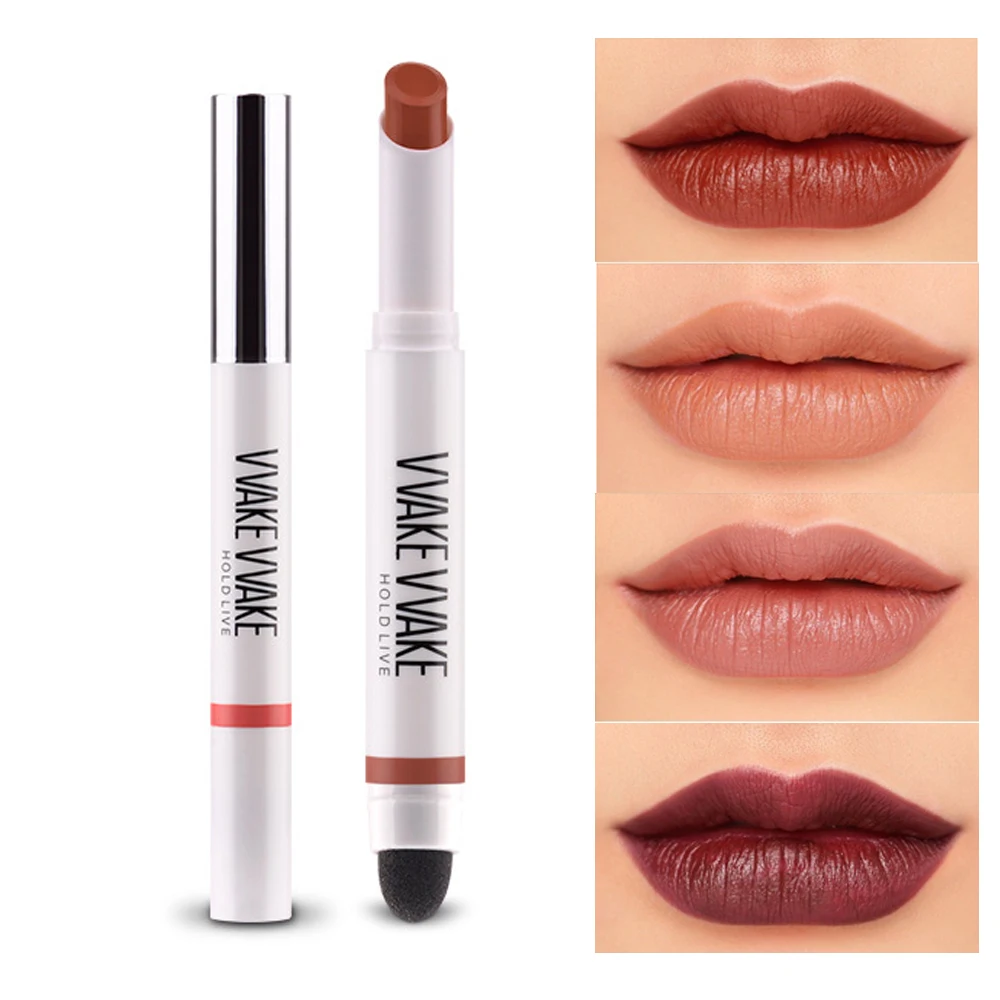 Halten Live Samt Matte Lippenstift Mit Pinsel Luft Kissen Lippenstift Batom Matte Nude Lippen Sexy Rot Braun Lippenstift Wasserdichte Bn047 Matte Lipstick Brown Lipsticklipstick Waterproof Aliexpress