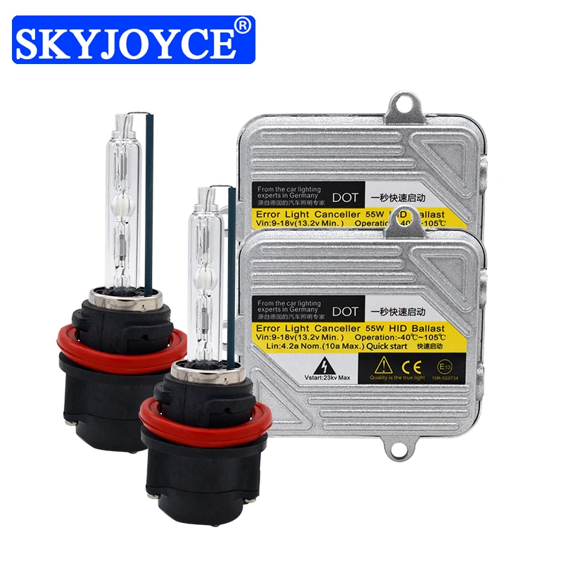 Комплект ксеноновых фар для мотоцикла SKYJOYCE 55 Вт Hi/Lo HS5 DC Быстрый Яркий балласт PCX125