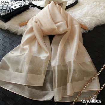 

High quality Large size imitation silk scarves Lady's high grade color scarf magnificent bandana Muslim women's headscarves