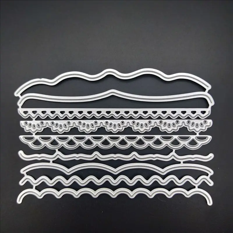 

border Metal Cutting Dies Scrapbooking New 2019 DIY Scrapbooking photo album Decorative Embossing DIY Paper Card