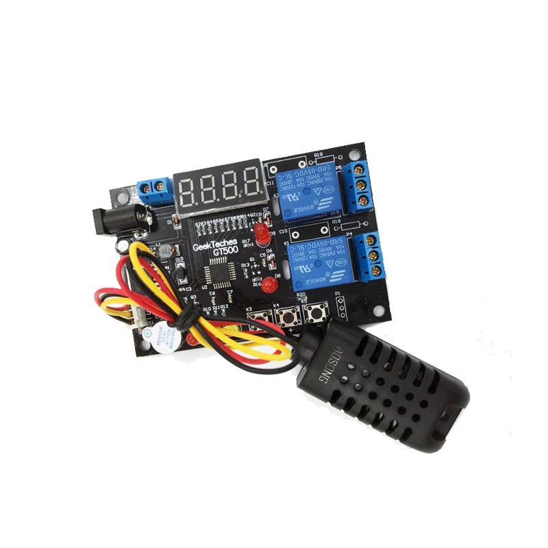 

5V Digital Intelligent Temperature & Humidity Controller Relay Thermostat