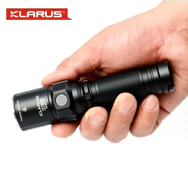 

KLARUS ST12 CREE XM-L2 U2 1A LED Max 900 lumens beam throw 212 meters outdoor sports torch with battery