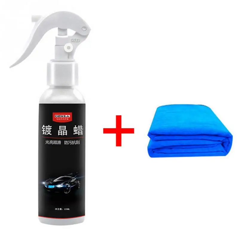 120ml Anti scratch Car Paint Crystal Plating Wax Super Hydrophobic Glass Spray Coating on