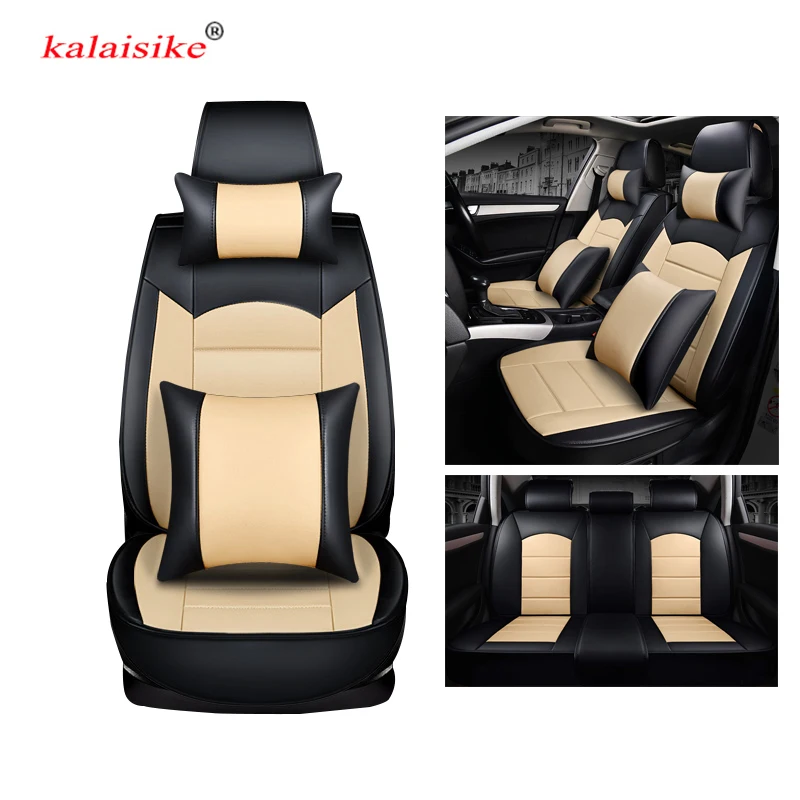 kalaisike leather universal car seat covers for Ford all models fiesta