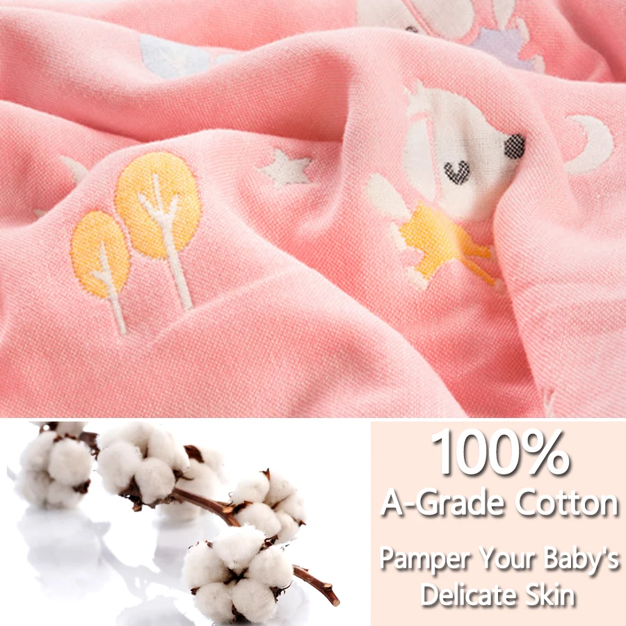 Preise 6 schichten Musselin Baby Decke Neugeborenen Baumwolle Musselin Swaddle Wrap kinder Decke Baby Swaddle Decke Platz Winter Quilt Bad