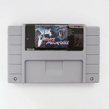 

Space Megaforce 16 bit Big Gray Game Card For NTSC Game Player Drop Shipping