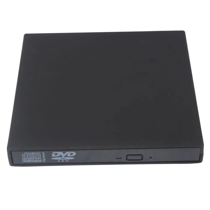 Черный USB 2,0 Внешний DVD комбо Burner горелка привод CD RW DVD ROM jn4