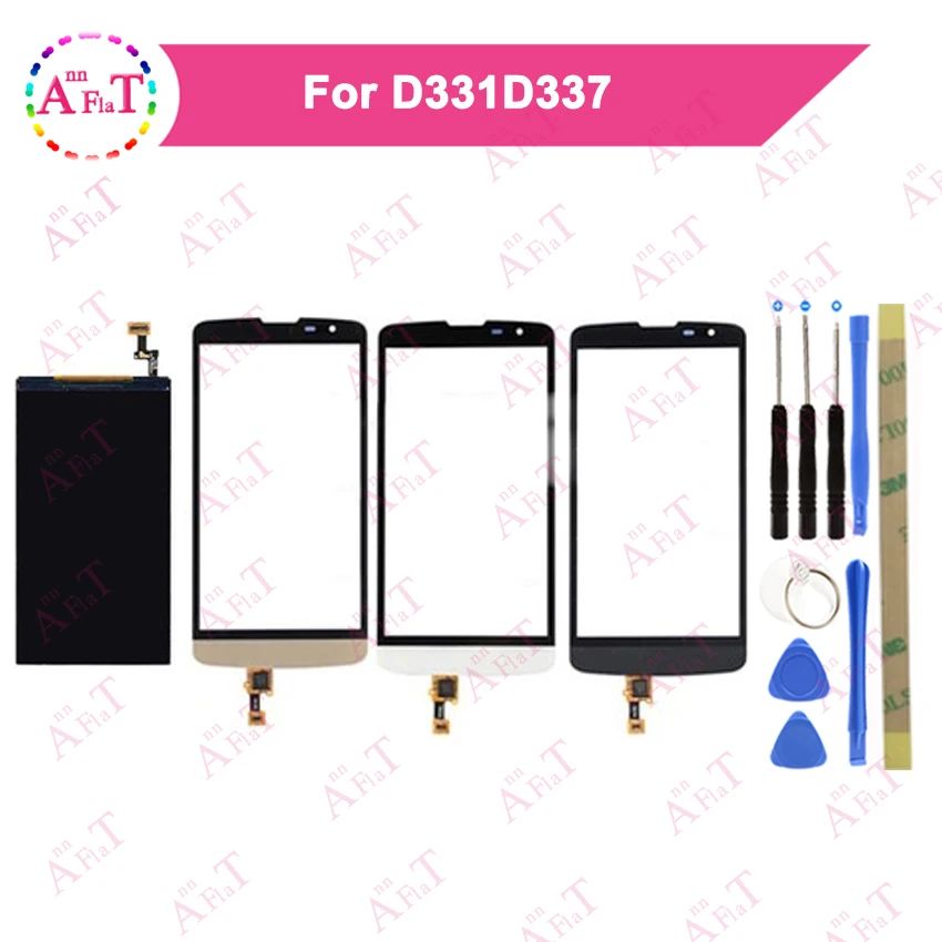 

5.0" For LG L Bello D331 D335 D337 LCD Display Screen +Touch Screen Digitizer Black&White With Tool