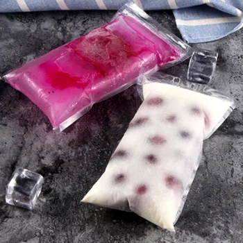 

Ice Making Tools Clear Self Sealing Mold Bags DIY Ice Stick Portable Ice Cream Bag Kitchen Accessories Disposable 20Pcs