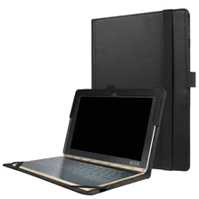Тонкий чехол из искусственной кожи для lenovo Yoga Book 10,1 дюймов Smart Cover для lenovo Yoga Book 10,1 YB1-X91F защитный чехол для планшета