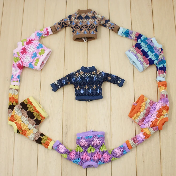 

Blyth dolls sweater ,7 color for azone Tangkou dolls etc