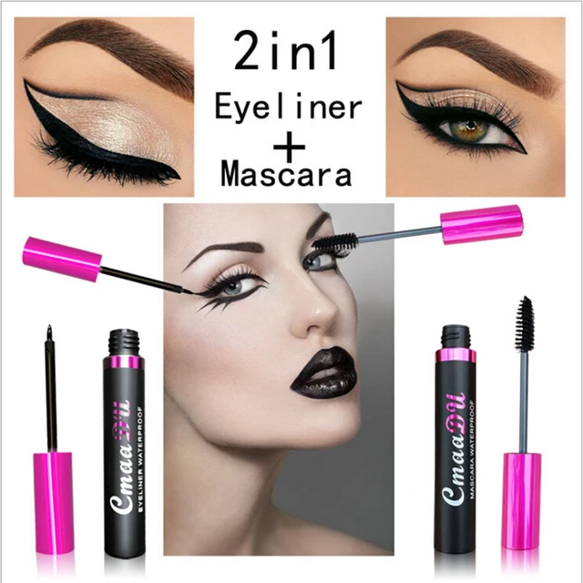 Professional Makeup Set 2 In 1 Eyeliner Mascara Waterproof Rimmel