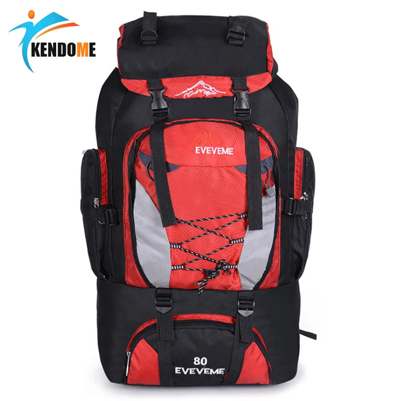 Men's 80L Large Waterproof Climbing Hiking Backpack Camping Mountaineering Backpack Sport Outdoor Rucksack Bag Men's 80L Large Waterproof Climbing Hiking Backpack Camping Mountaineering Backpack Sport Outdoor Rucksack Bag