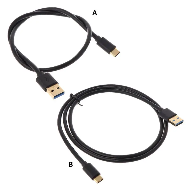Высокоскоростной позолоченный USB 3,0 кабель USB 3,0 AM к type C BM кабель для передачи данных кабель для быстрой зарядки