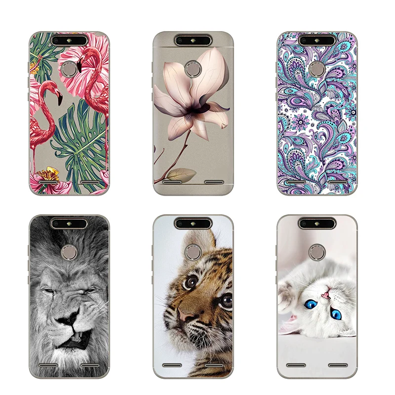 

Soft TPU ZTE V8 Lite Case Cover Printed Back Cover ZTE Blade V8 Lite Case Silicon Funda ZTE Blade V8 lite Phone Case