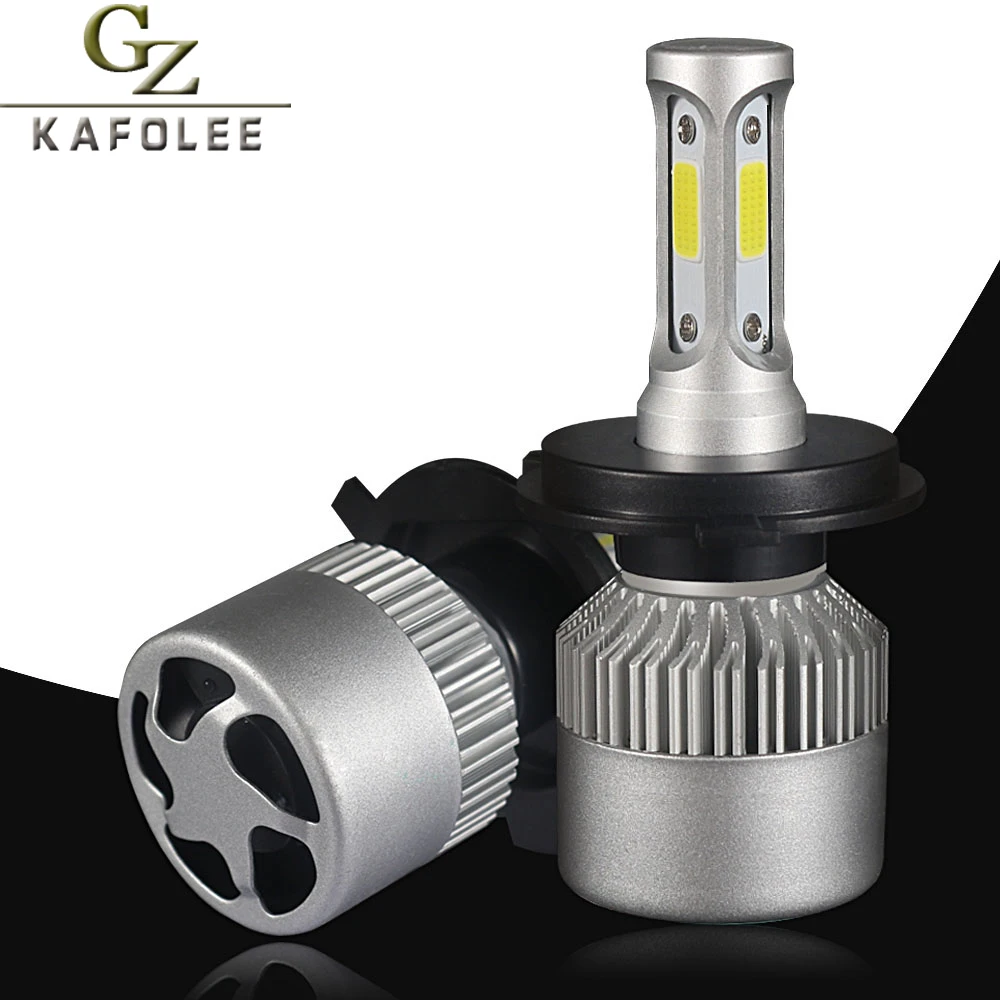 

2 Pcs Car Headlight 6500K H7 Led Bulb H3 H4 HB2 H8 Led H1 H9 H11 HB3 9005 HB4 9006 H13 9012 880 9007 8000LM 12v Auto Headlamp