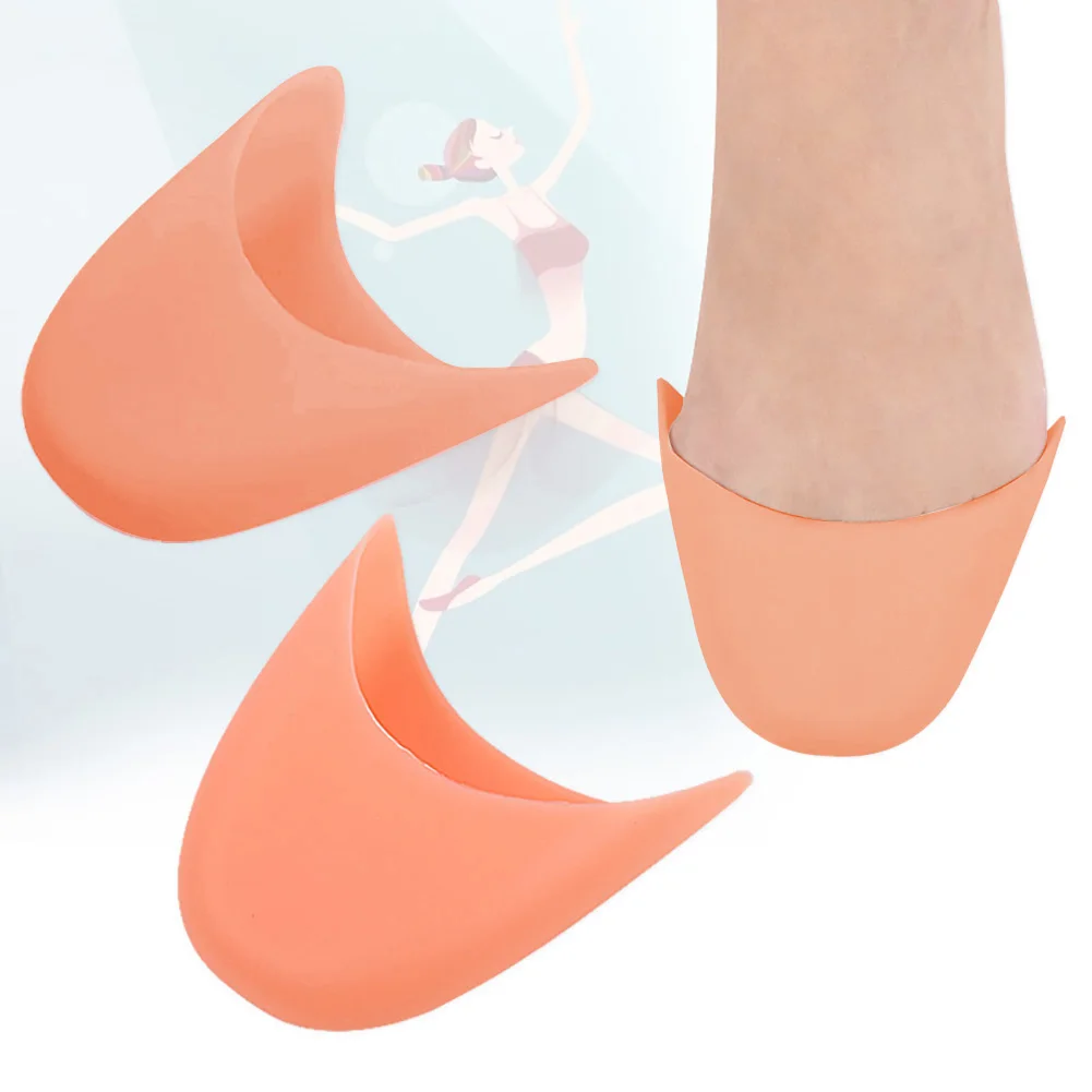 1 пара мягких силиконовых защитных подушечек для ног, балетные подушечки для танцевальной обуви, плюсневые подушечки для ног, облегчающие боль, уход за ногами