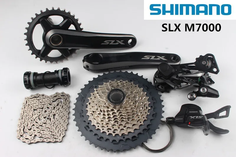 New Shimano SLX M7000 1x11 Speed Drivetrain and Hydraulic Disc Brake