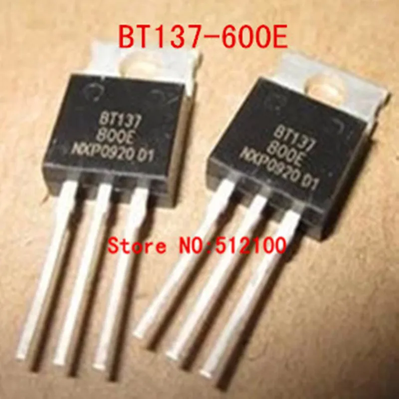 Free Shipping 50PCS BT137 600E BT137 600 BT137 TO 220-in Integrated ...