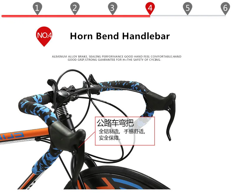 Best New Road Bicycle Carbon Steel Frame 700CC Wheel 21/27 Speed Dual Disc Brake Bicycle Outdoor Sports Racing Cycling Bicicleta 7 Best New Road Bicycle Carbon Steel Frame 700CC Wheel 21/27 Speed Dual Disc Brake Bicycle Outdoor Sports Racing Cycling Bicicleta 7