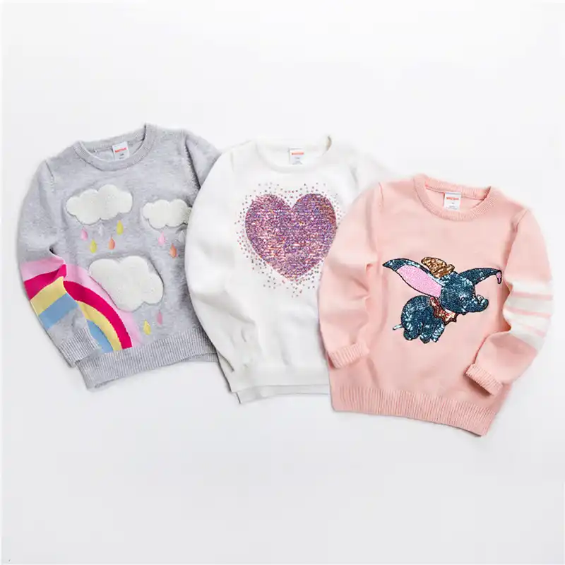 CM-Kid Little Boys Elephant Long Sleeve T-Shirt Cartoon Sweatshirt Pullover 3-7T