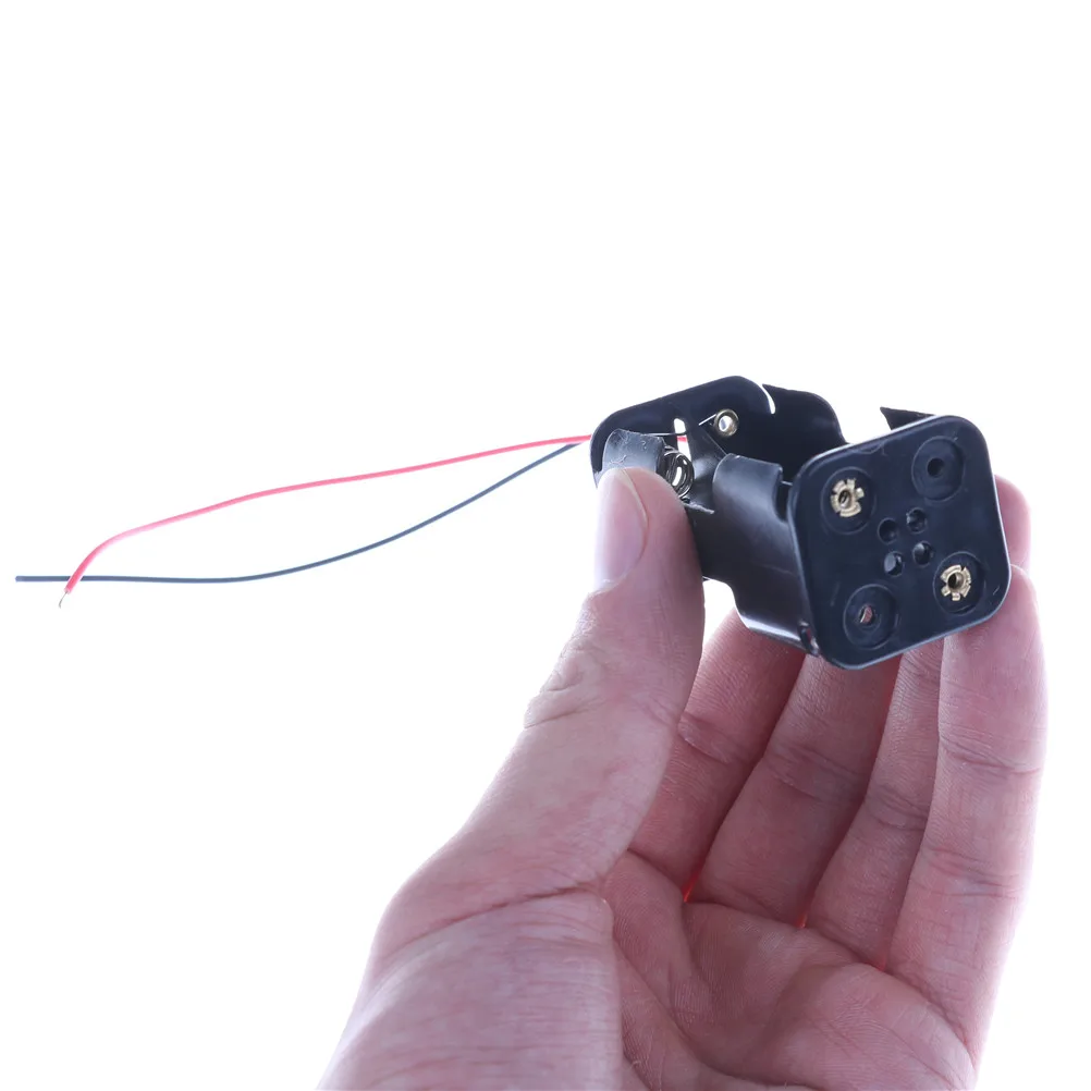 Black 3V Plastic Battery Power Holder Box Models Kit Part Toy Hobby 2 AA Size