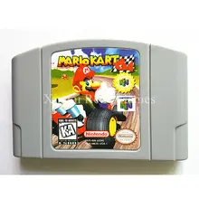 Nintendo 64 Игры Mario Kart 64 Видео Игры Картридж Консоли Карты Английский Язык Версия США