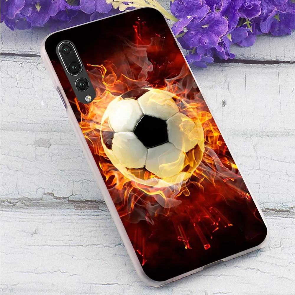 Чехол для телефона Huawei Mate 20 Lite Fire чехол футбольного мяча P9 Mini P10 30 Pro P Smart 10