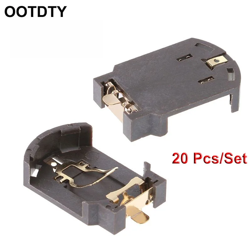 20 шт. пластиковый корпус CR2032 SMD кнопочный держатель для аккумулятора розетки| |