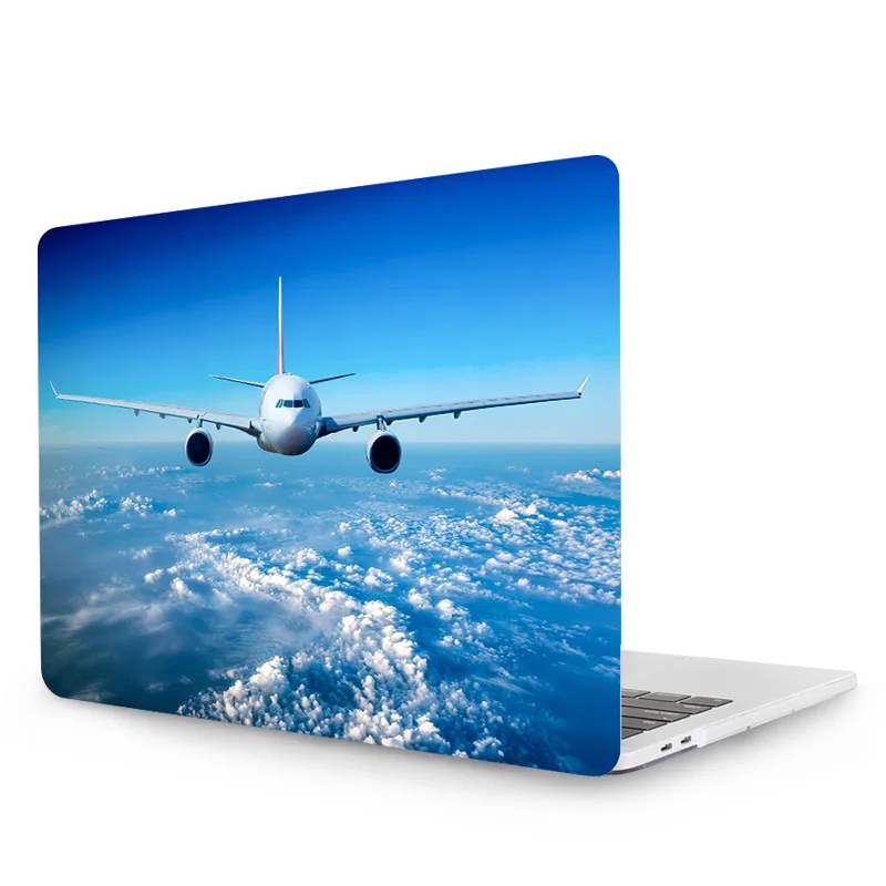 MTT чехол с принтом самолета для нового Apple Macbook Air 1" 12" 1" Pro 13" 1" retina Touch Bar Кристальный жесткий чехол - Цвет: M002